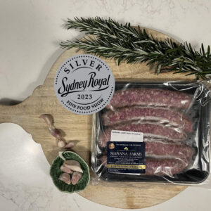 Grassfed Lamb Paleo Sausages 500g