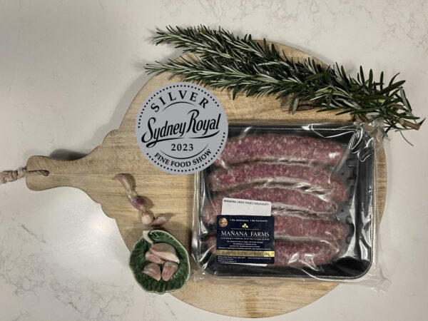 Grassfed Lamb Paleo Sausages 500g